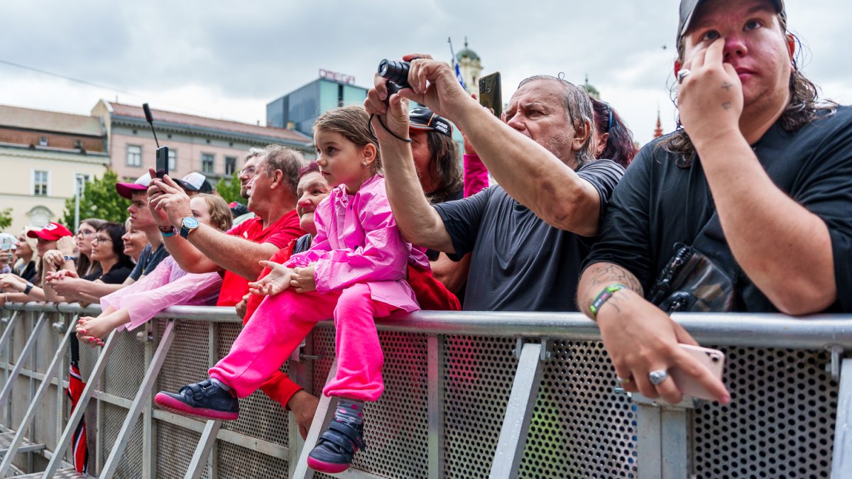 Oficiální autogramiáda jezdců MotoGP v centru Brna (17.7.2025)