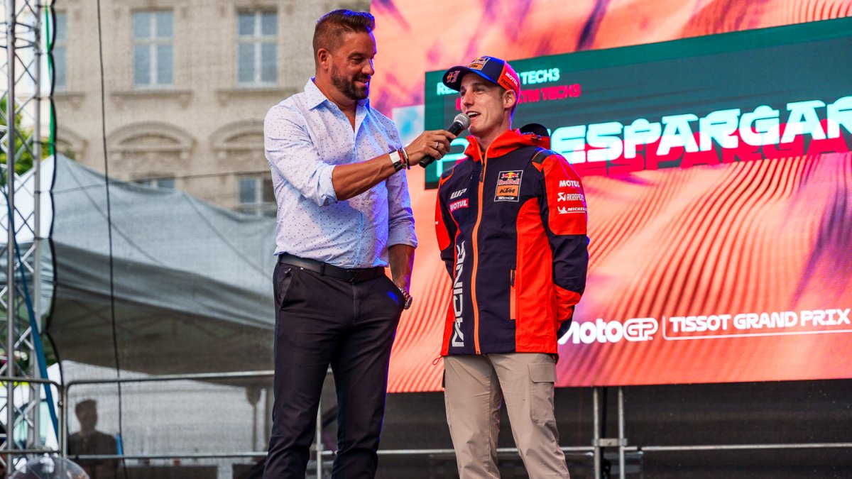 Oficiální autogramiáda jezdců MotoGP v centru Brna (17.7.2025)