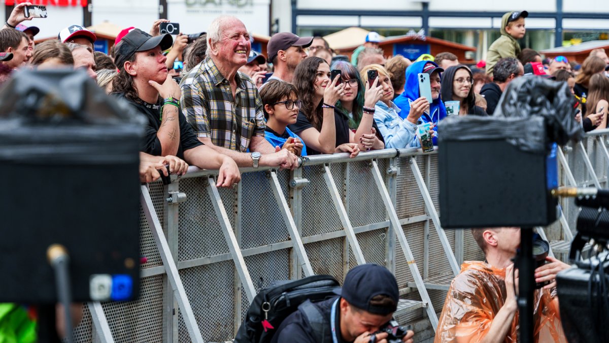 Oficiální autogramiáda jezdců MotoGP v centru Brna (17.7.2025)