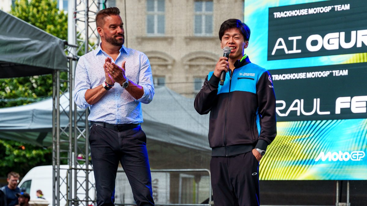 Oficiální autogramiáda jezdců MotoGP v centru Brna (17.7.2025)