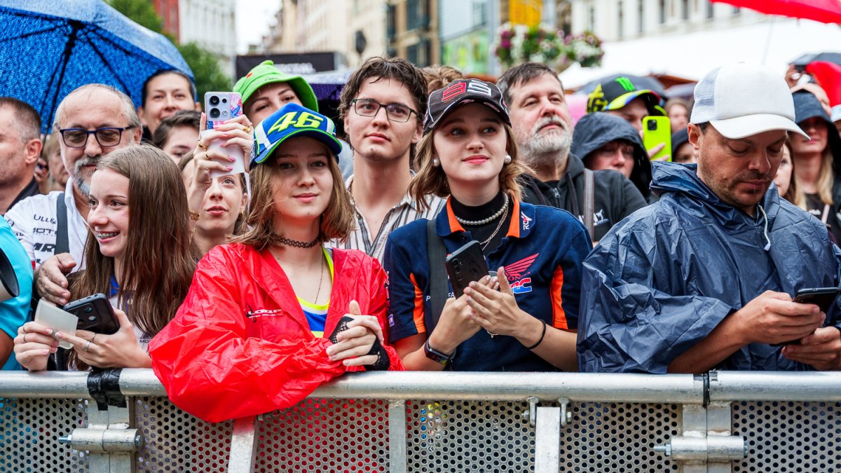 Oficiální autogramiáda jezdců MotoGP v centru Brna (17.7.2025)