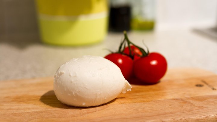 Mozzarella, ilustrační fotografie.