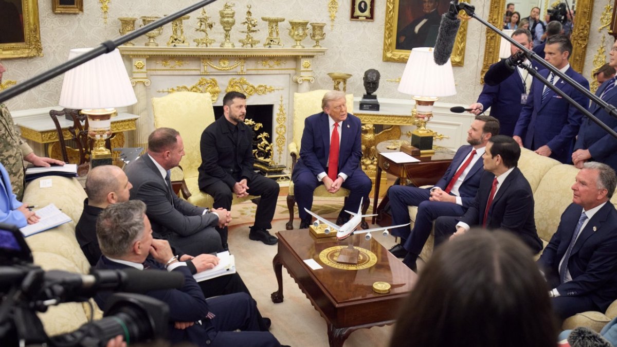 Volodymyr Zelenskyj opět jednal v Bílém domě. (18.8.2025)