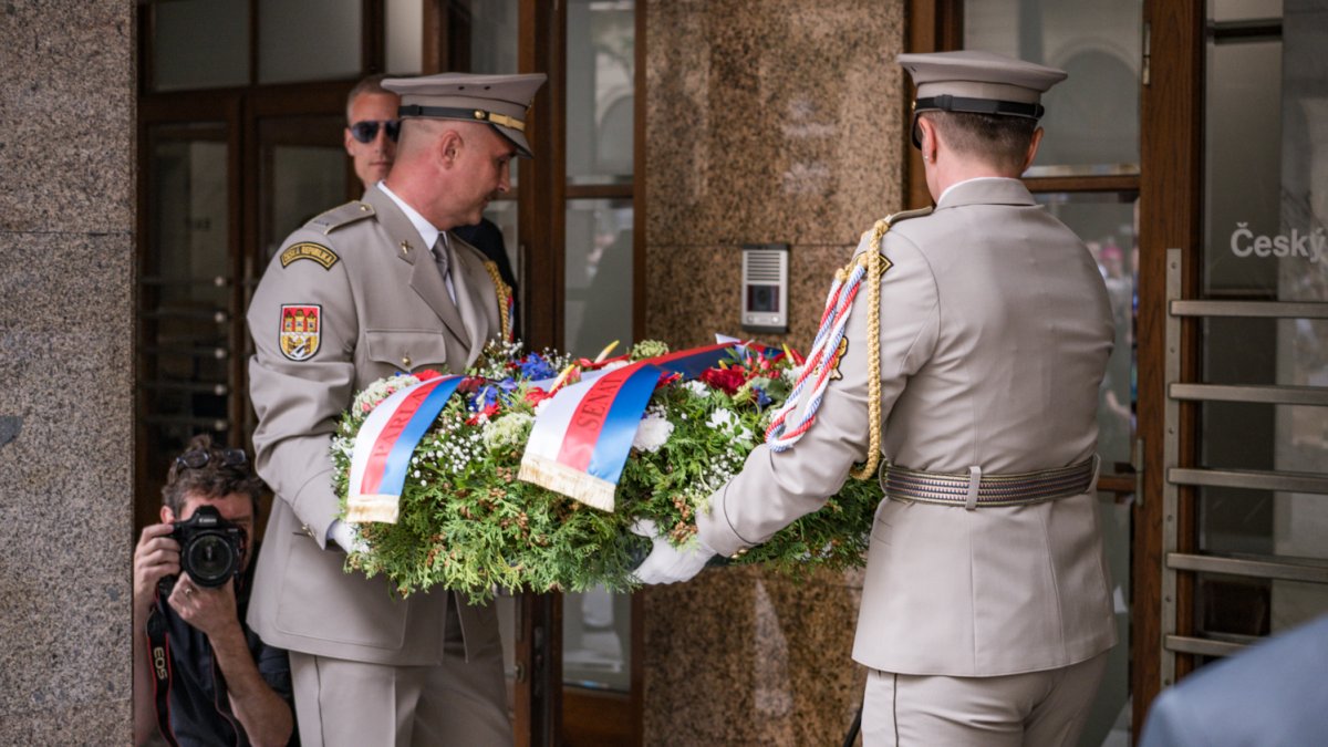 Politici si připomněli události 21. srpna 1968. (21.8.2025)