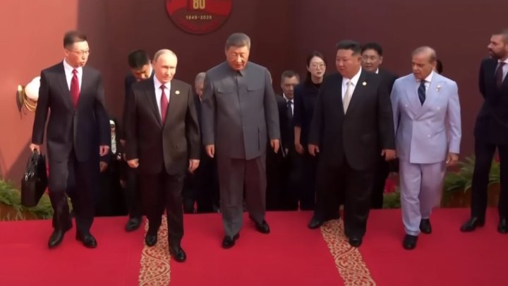 Vladimír Putin, Si Ťin-pching a Kim Čong-un