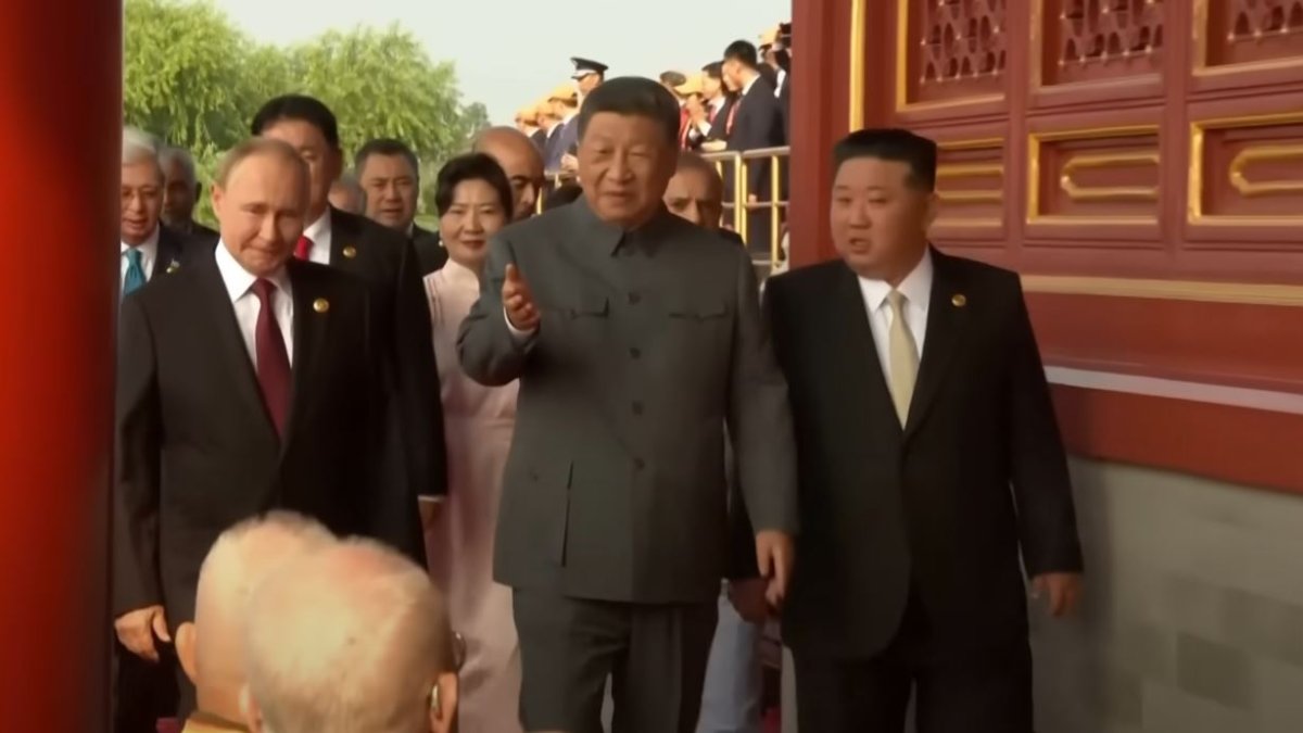 Vladimír Putin, Si Ťin-pching a Kim Čong-un