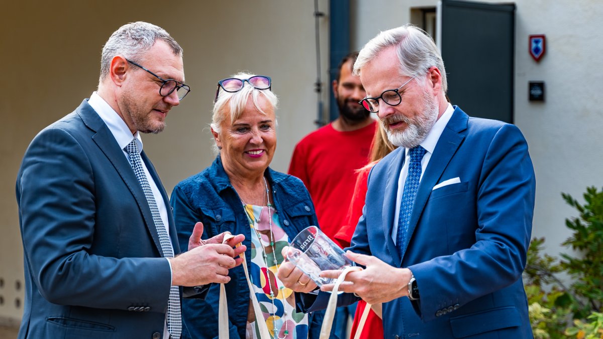 Petr Fiala se v Brně setkal s předsedou Evropské rady Antóniem Costou (5.9.2025)