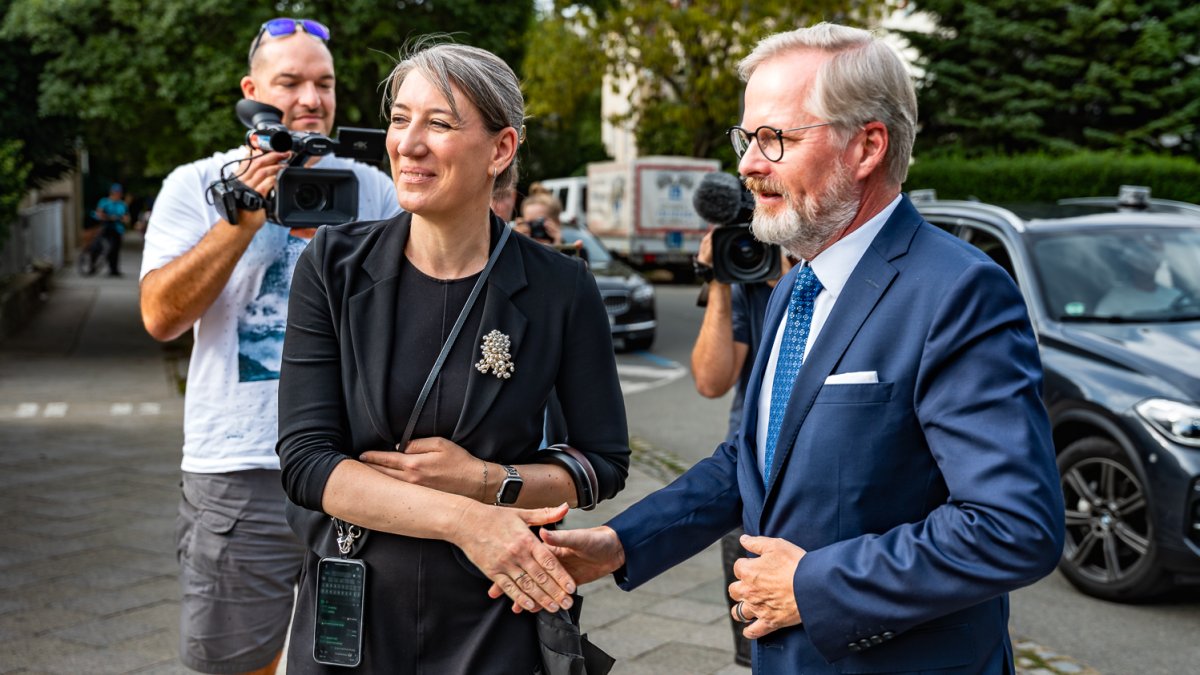 Petr Fiala se v Brně setkal s předsedou Evropské rady Antóniem Costou (5.9.2025)