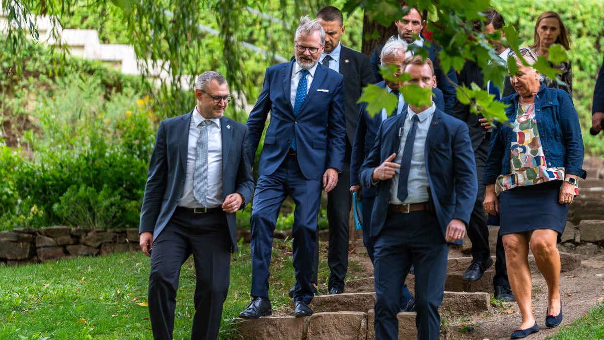 Petr Fiala se v Brně setkal s předsedou Evropské rady Antóniem Costou (5.9.2025)