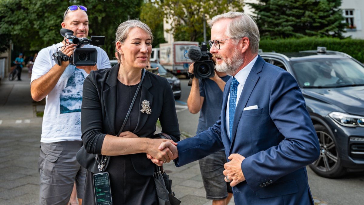 Petr Fiala se v Brně setkal s předsedou Evropské rady Antóniem Costou (5.9.2025)