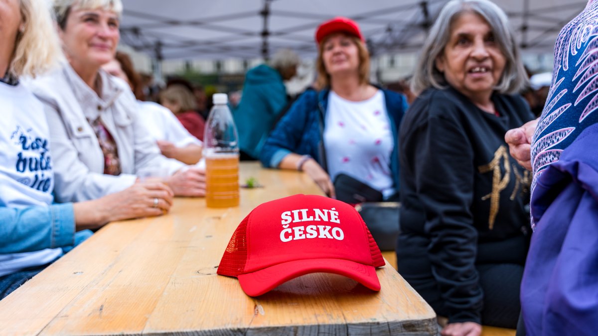 ANO pokračovalo v kampani v Brně. (16.9.2025)