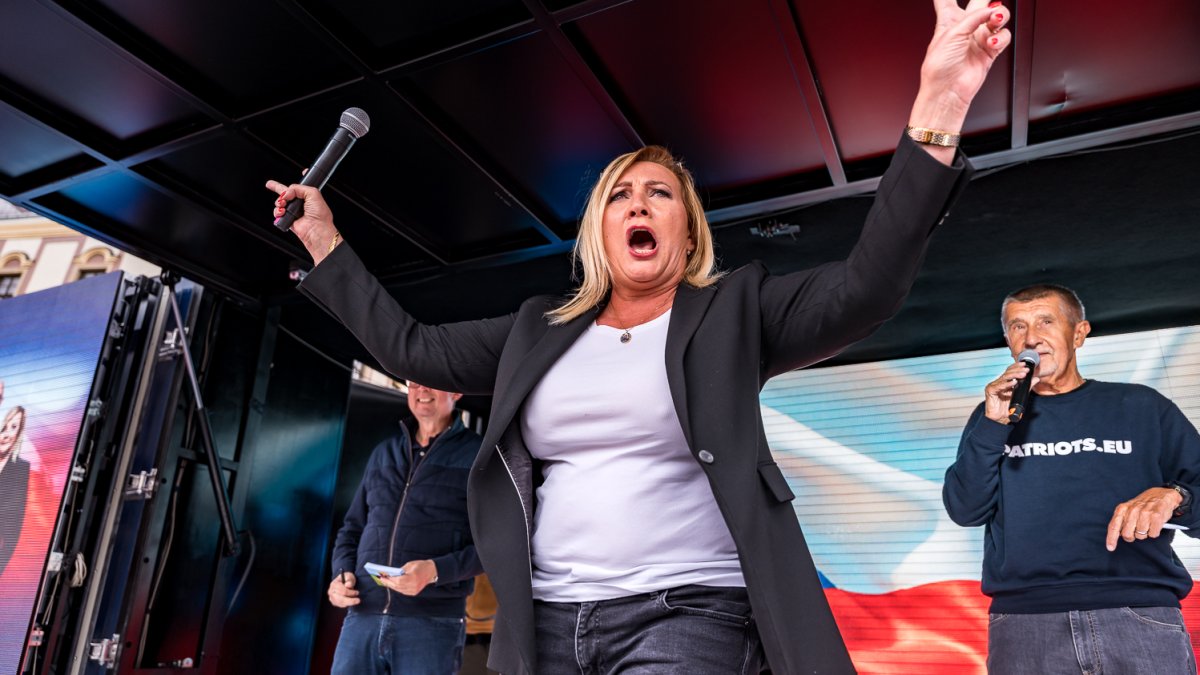 ANO pokračovalo v kampani v Brně. (16.9.2025)