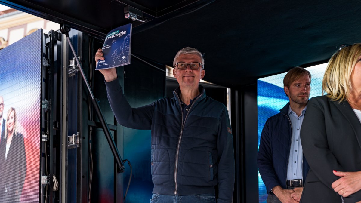 ANO pokračovalo v kampani v Brně. (16.9.2025)