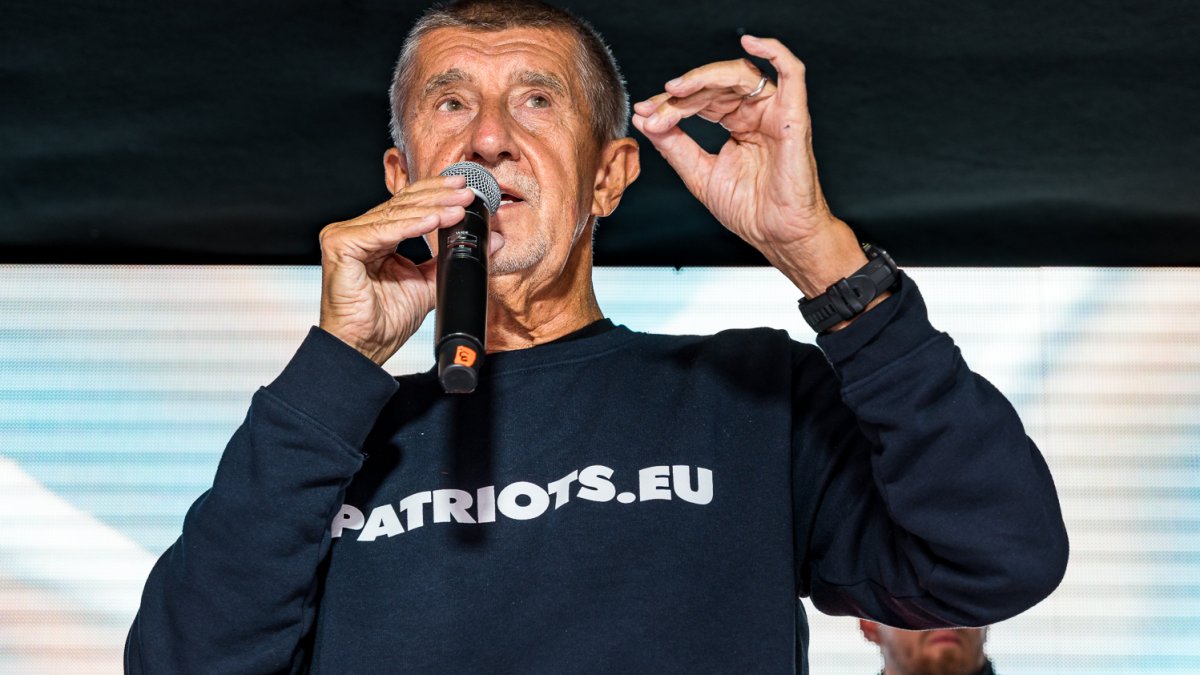 ANO pokračovalo v kampani v Brně. (16.9.2025)