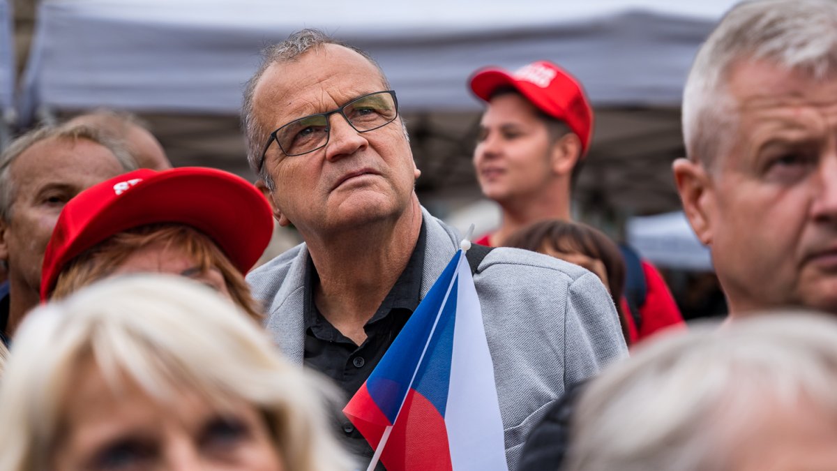 ANO pokračovalo v kampani v Brně. (16.9.2025)