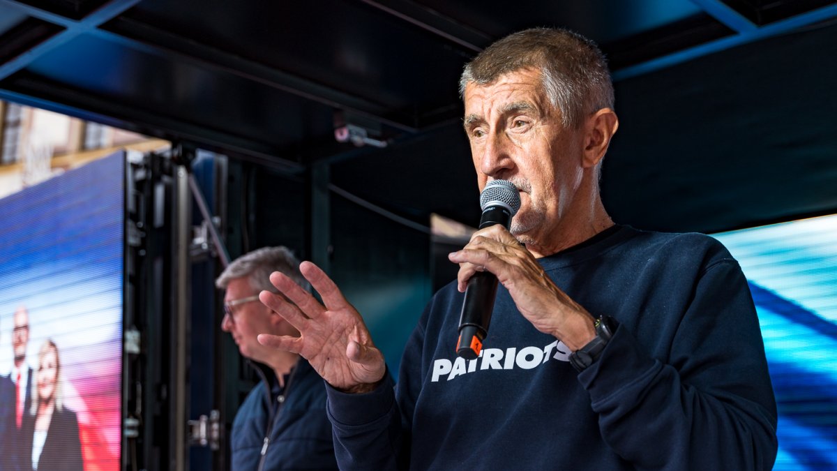 ANO pokračovalo v kampani v Brně. (16.9.2025)