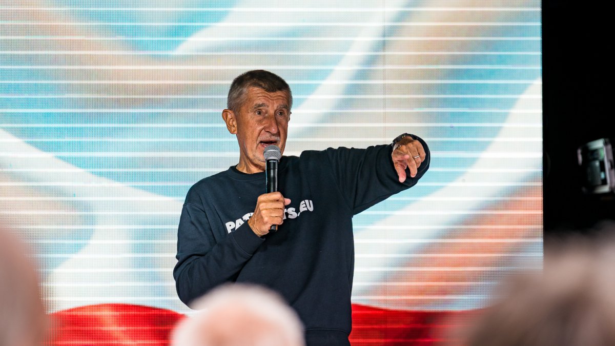 ANO pokračovalo v kampani v Brně. (16.9.2025)