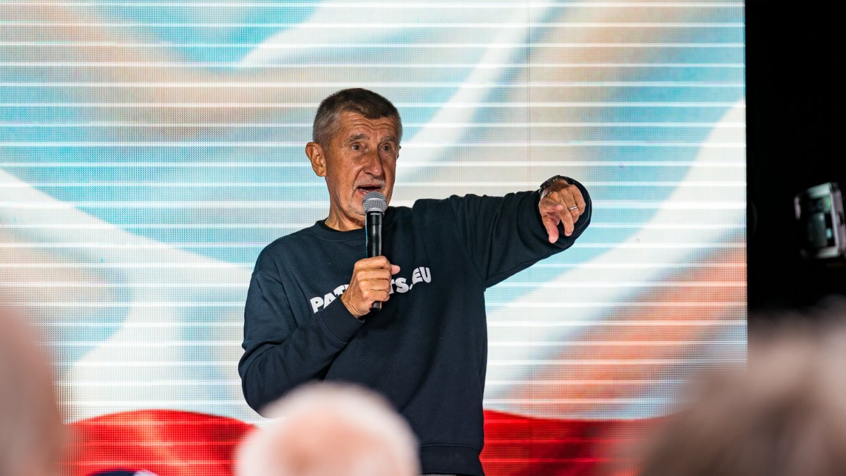 ANO pokračovalo v kampani v Brně. (16.9.2025)