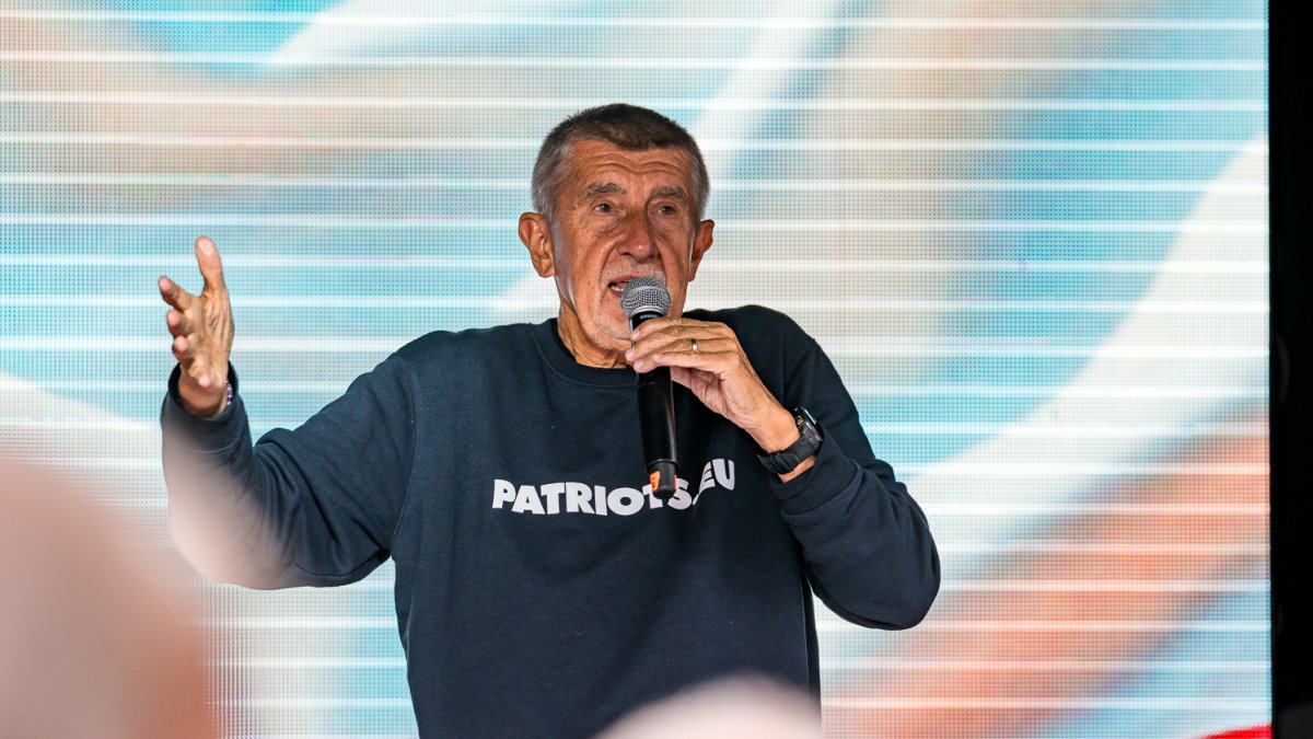 ANO pokračovalo v kampani v Brně. (16.9.2025)