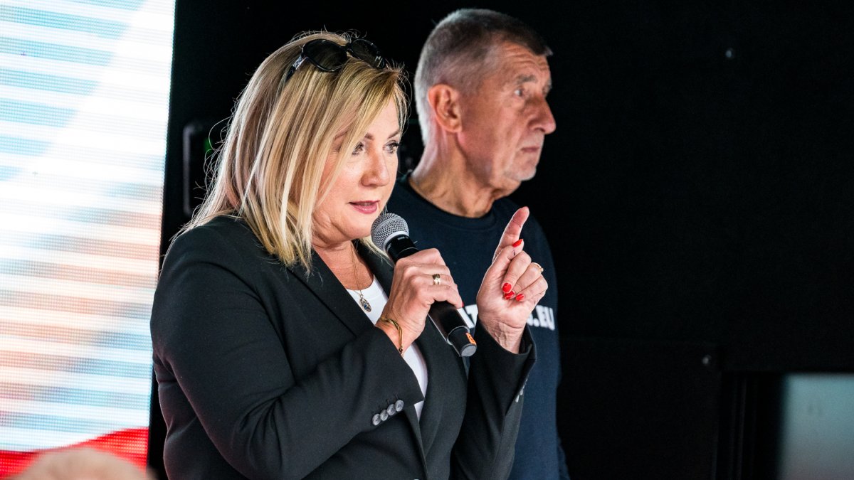 ANO pokračovalo v kampani v Brně. (16.9.2025)