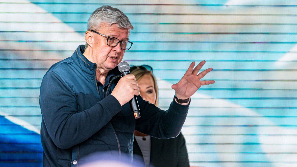 ANO pokračovalo v kampani v Brně. (16.9.2025)