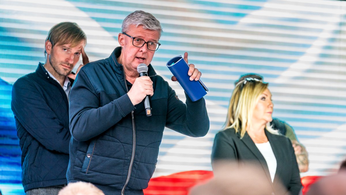 ANO pokračovalo v kampani v Brně. (16.9.2025)