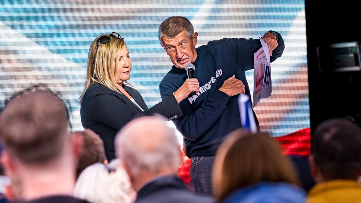 ANO pokračovalo v kampani v Brně. (16.9.2025)