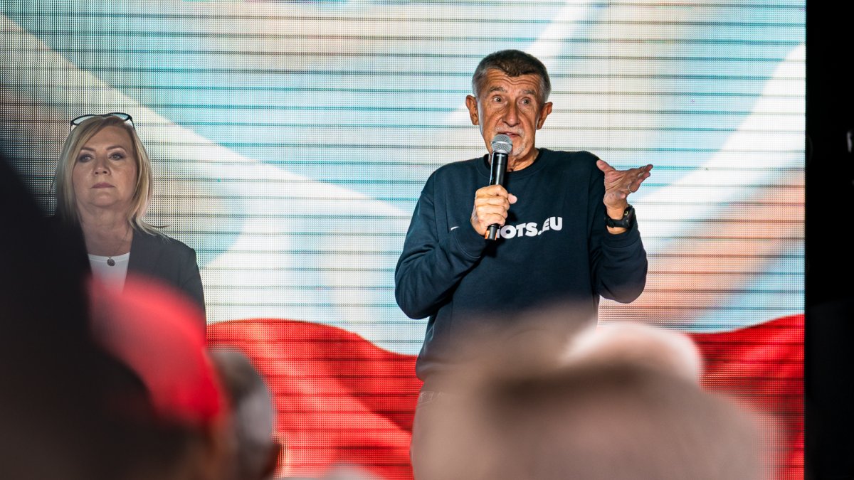 ANO pokračovalo v kampani v Brně. (16.9.2025)