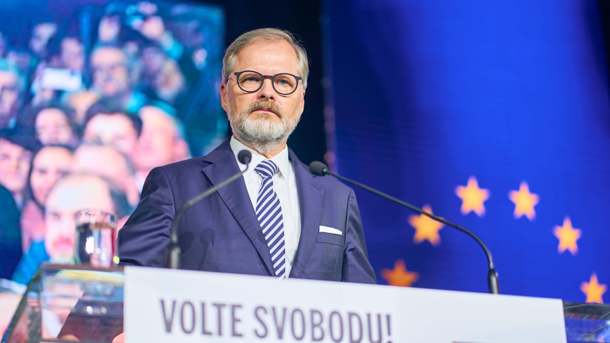 Petr Fiala na zahájení poslední fáze kampaně koalice SPOLU