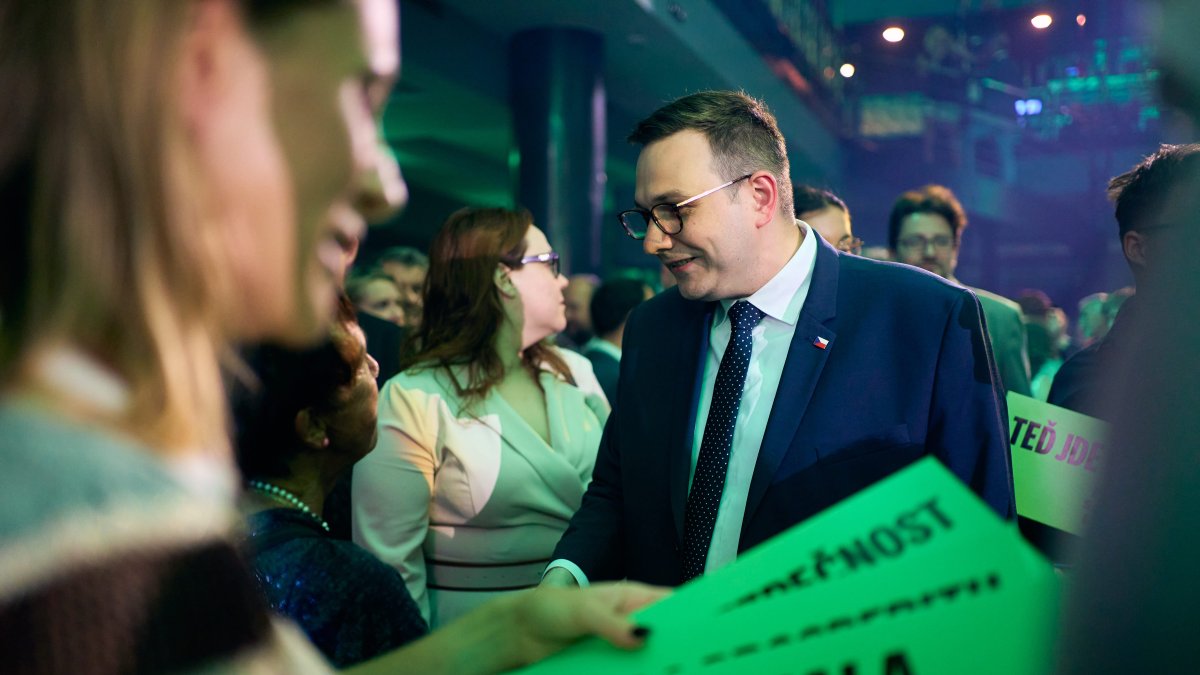 Jan Lipavský na zahájení poslední fáze kampaně koalice SPOLU