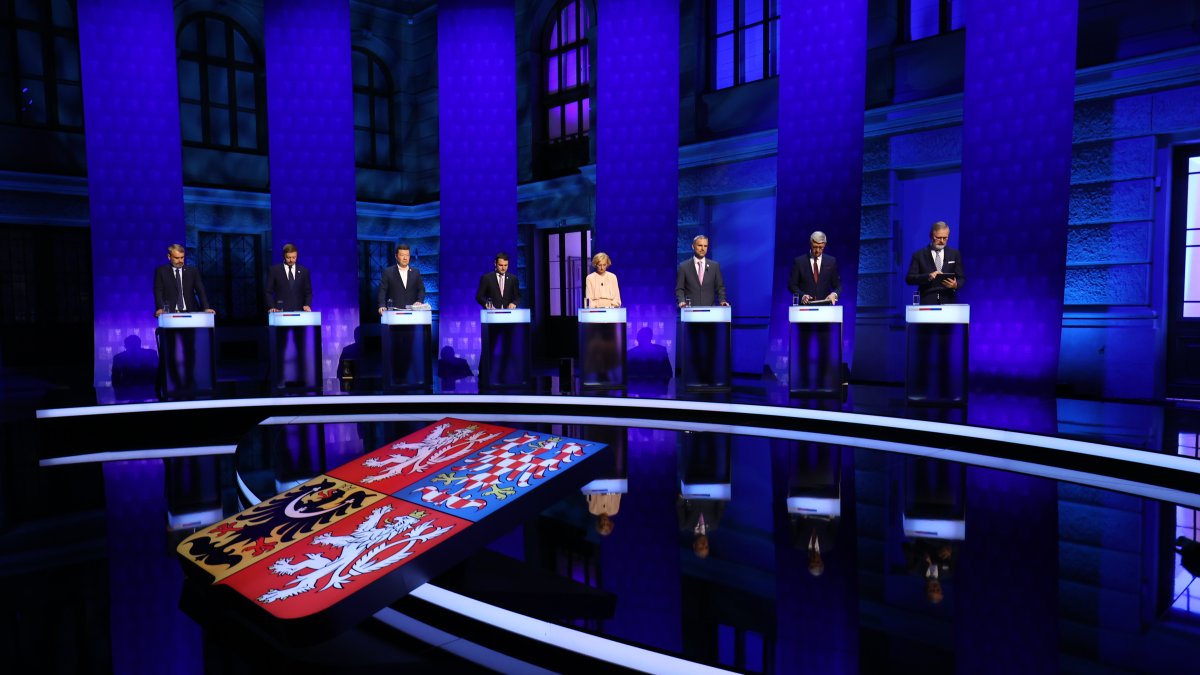 Politici se střetli v Superdebatě ČT před sněmovními volbami. (28.9.2025)