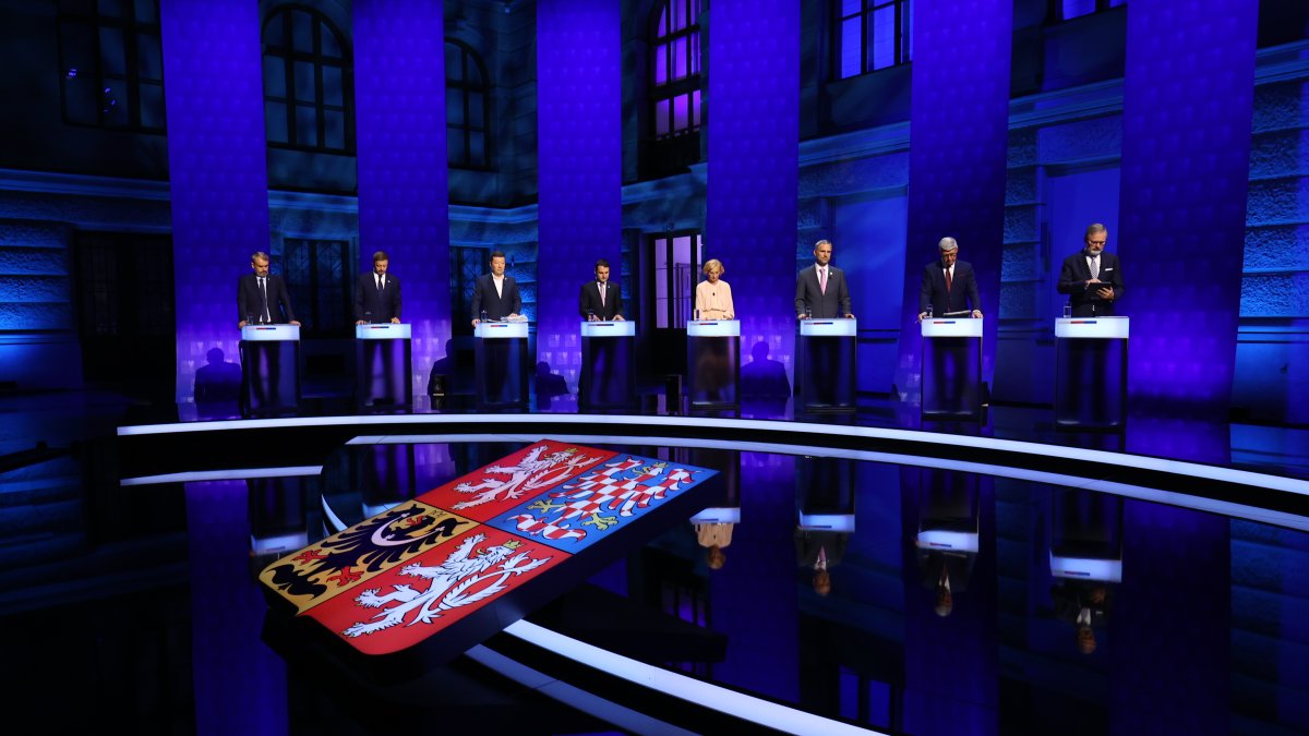 Politici se střetli v Superdebatě ČT před sněmovními volbami. (28.9.2025)
