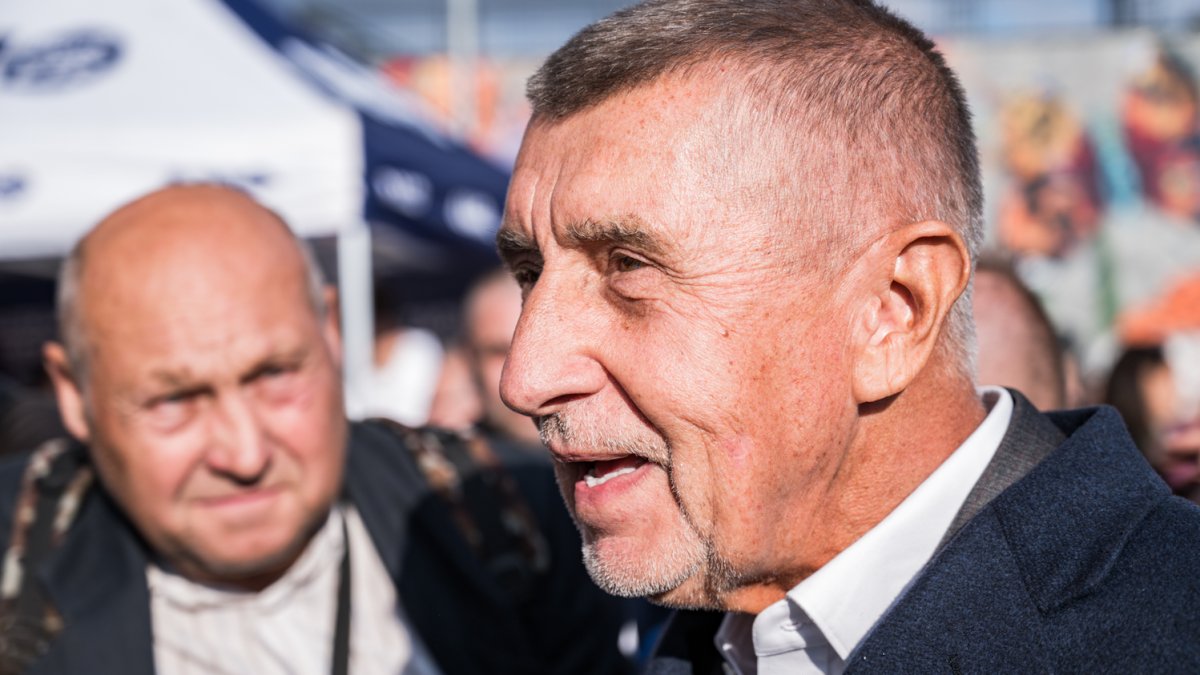 Hnutí ANO pokračovalo ve volební kampani v Praze. (30.9.2025)