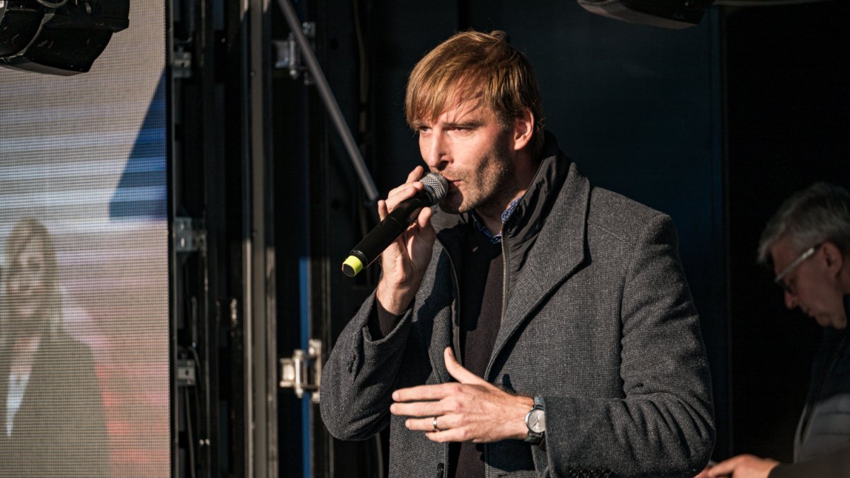 Hnutí ANO pokračovalo ve volební kampani v Praze. (30.9.2025)