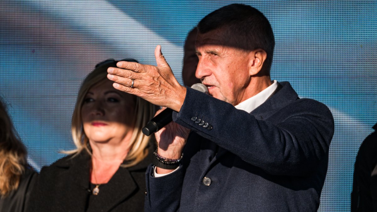 Hnutí ANO pokračovalo ve volební kampani v Praze. (30.9.2025)