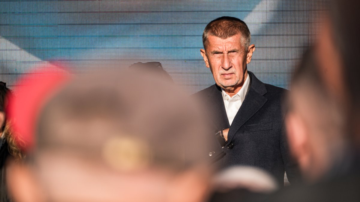 Hnutí ANO pokračovalo ve volební kampani v Praze. (30.9.2025)