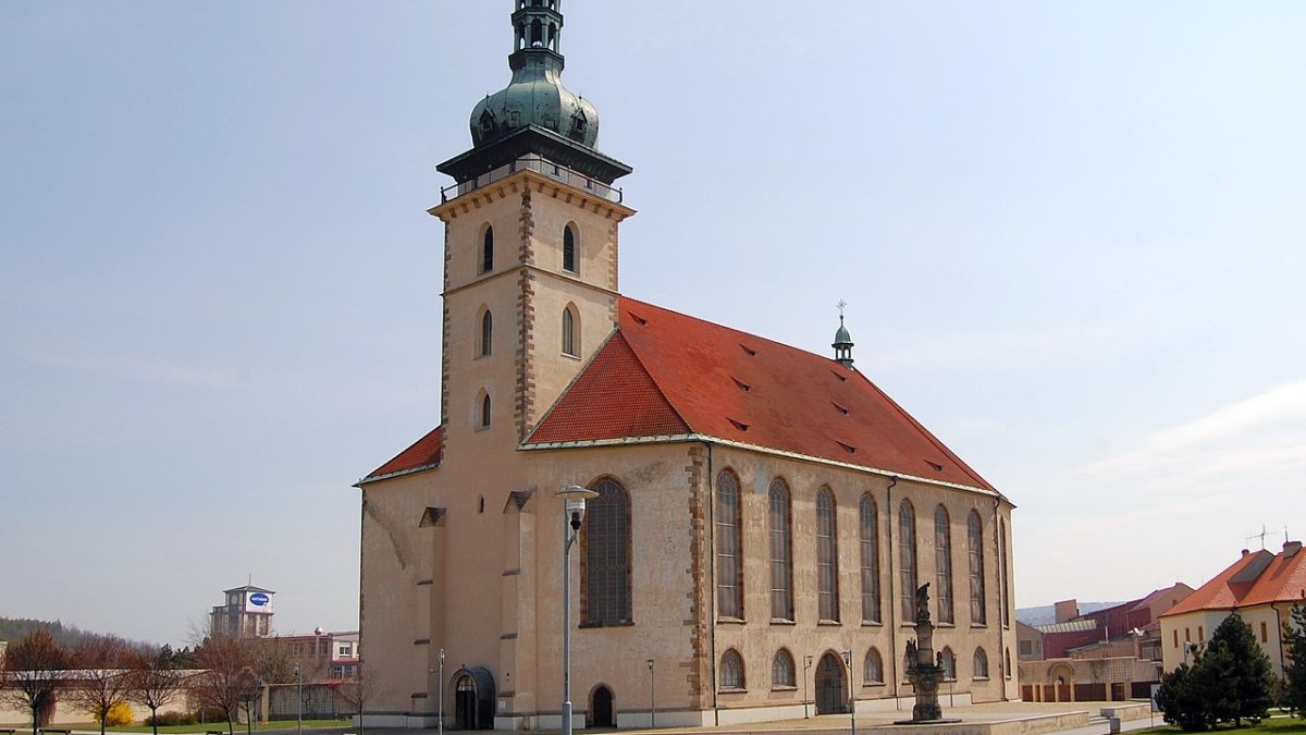 Mostecký kostel Nanebevzetí Panny Marie (autor: Ladislav Faigl)