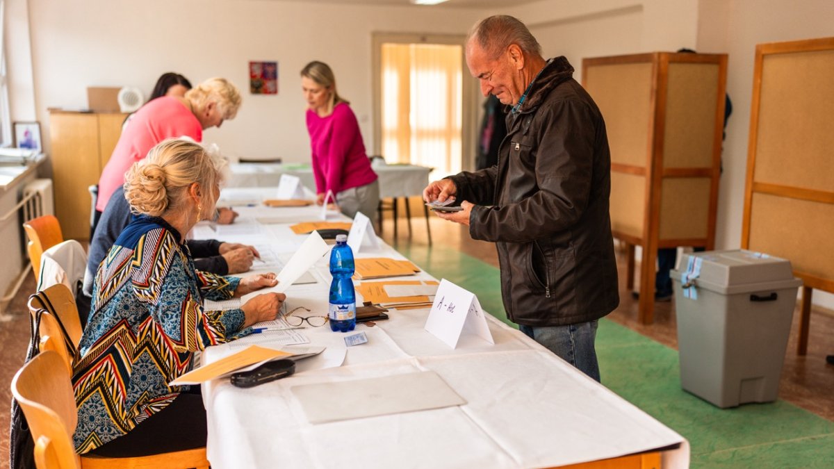Volby, ilustrační fotografie. 