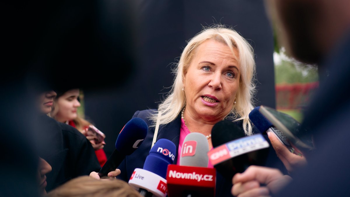 Politici hnutí ANO dorazili do volebního štábu. (4.10.2025)