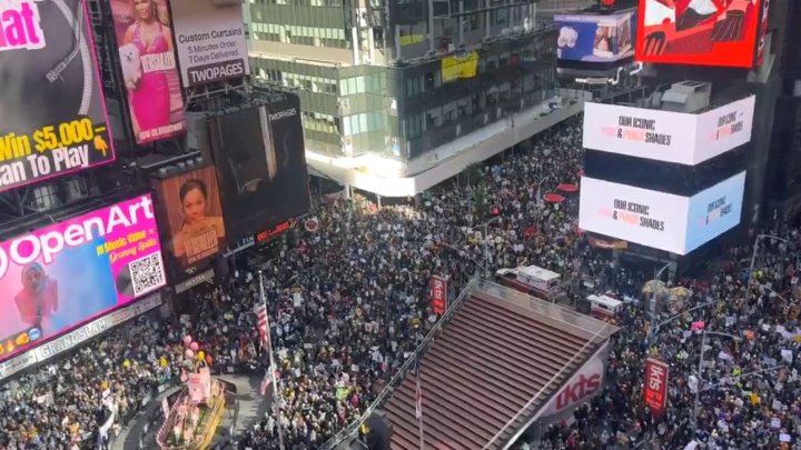 Demonstrace No Kings proti Trumpovi