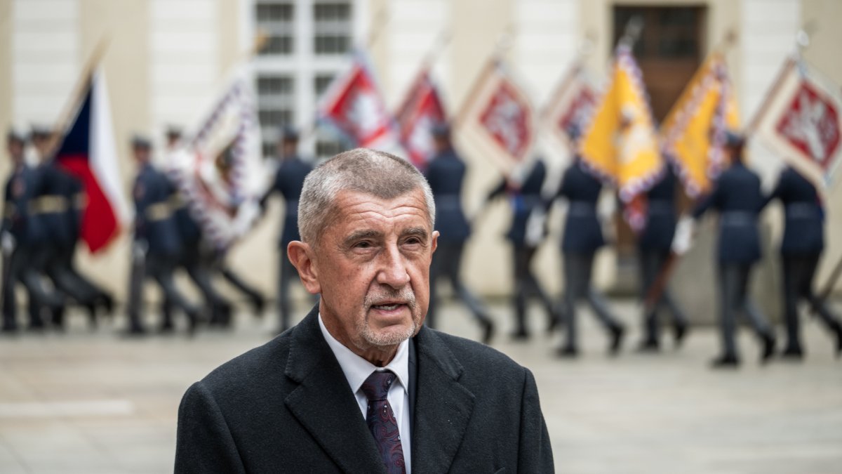 Andrej Babiš po setkání s prezidentem Petrem Pavlem (27.10.2025)