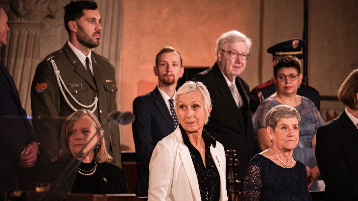 Předávání státních vyznamenání prezidentem Petrem Pavlem (28. října 2025)