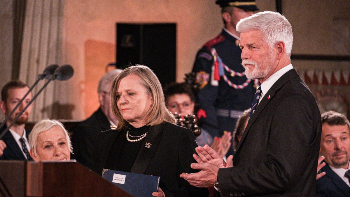 Předávání státních vyznamenání prezidentem Petrem Pavlem (28. října 2025)