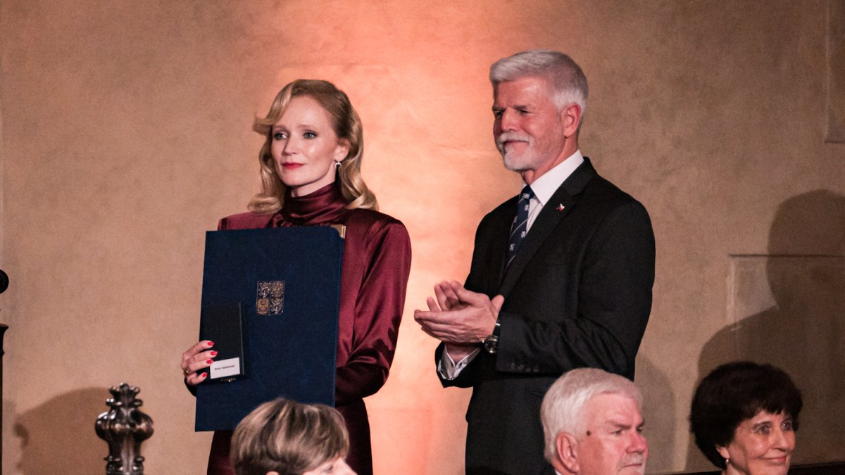 Předávání státních vyznamenání prezidentem Petrem Pavlem (28. října 2025)