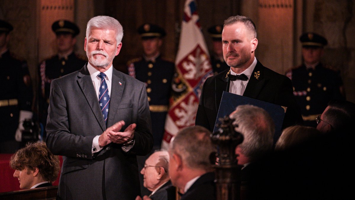 Předávání státních vyznamenání prezidentem Petrem Pavlem (28. října 2025)