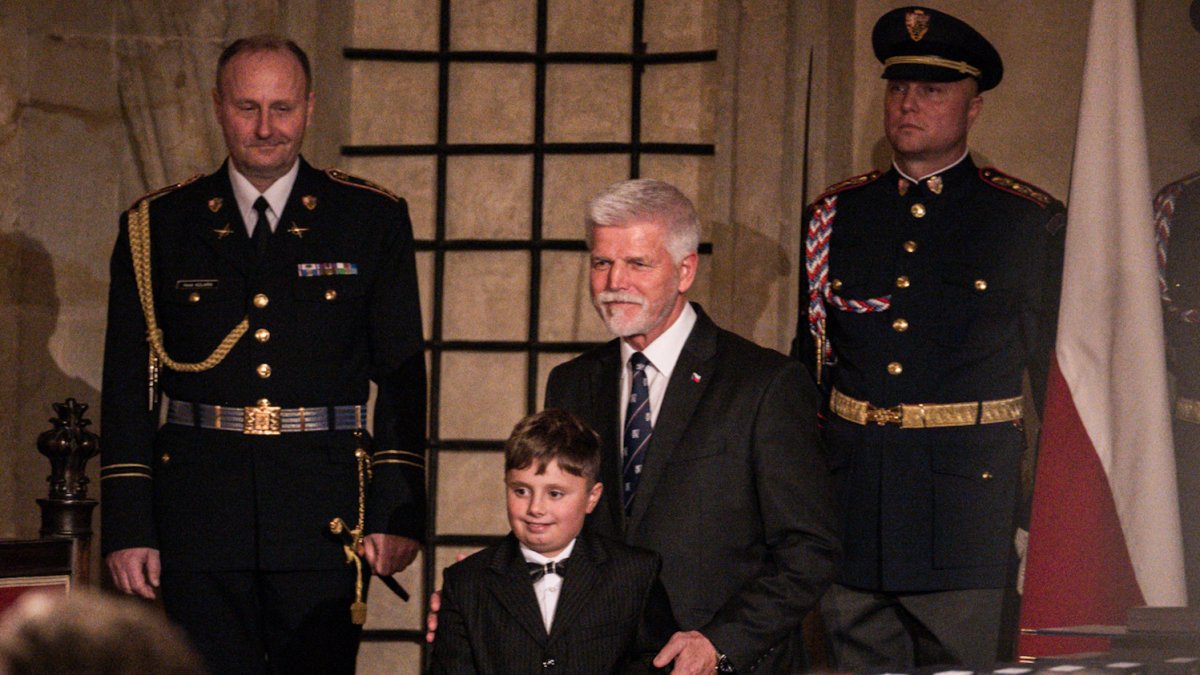 Předávání státních vyznamenání prezidentem Petrem Pavlem (28. října 2025)