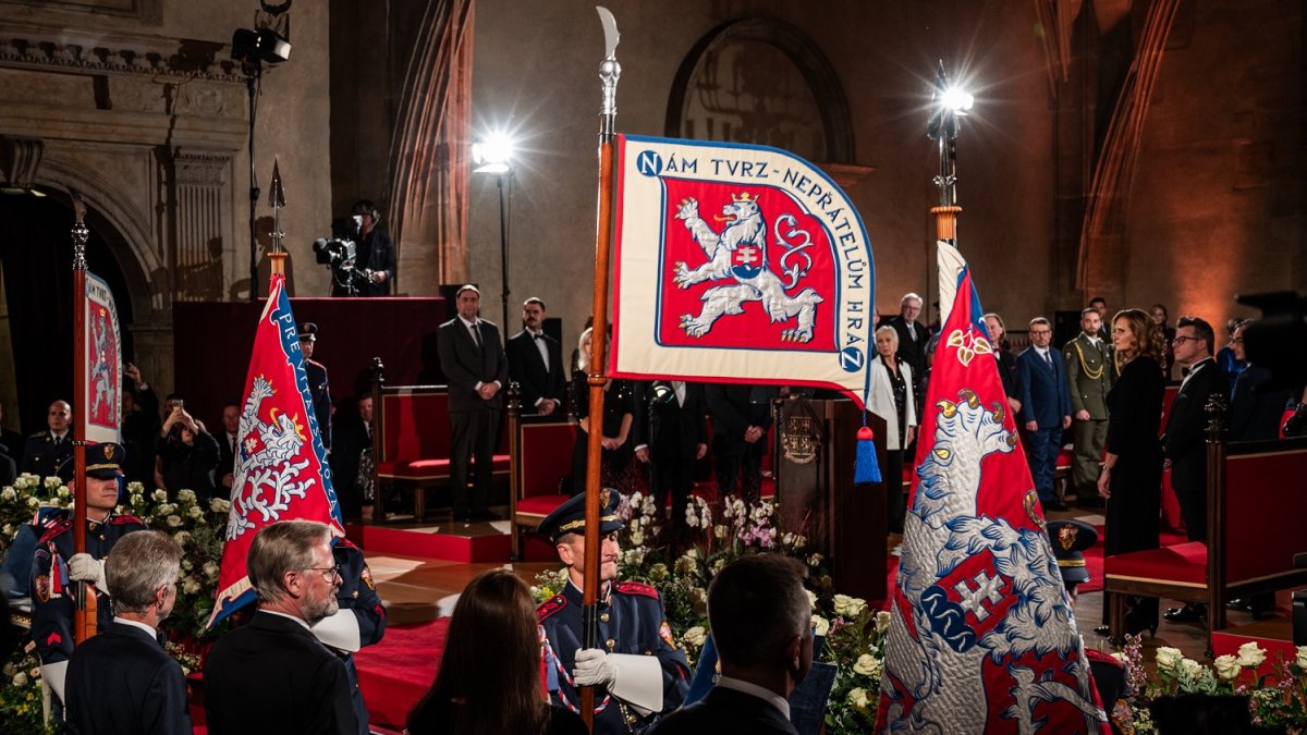 Předávání státních vyznamenání prezidentem Petrem Pavlem (28. října 2025)