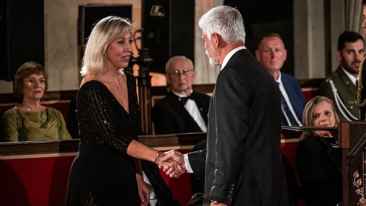 Předávání státních vyznamenání prezidentem Petrem Pavlem (28. října 2025)