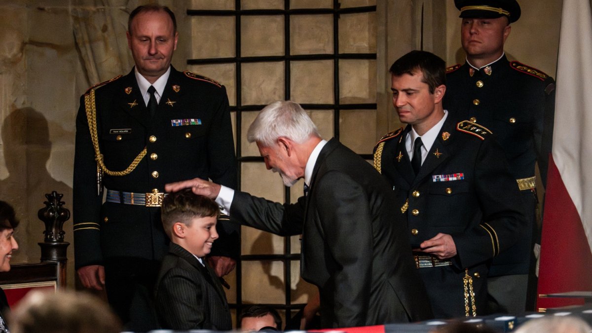 Předávání státních vyznamenání prezidentem Petrem Pavlem (28. října 2025)