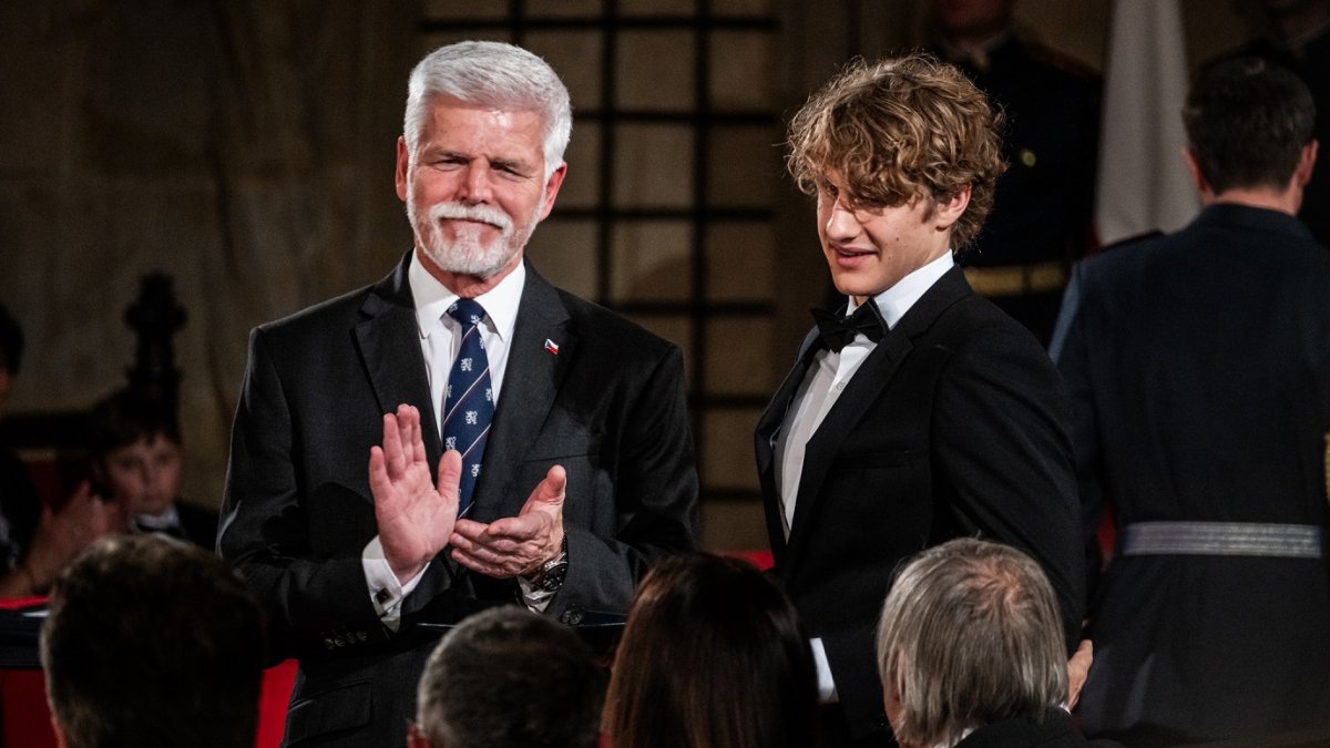 Předávání státních vyznamenání prezidentem Petrem Pavlem (28. října 2025)